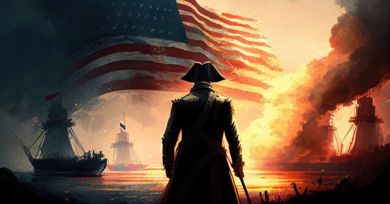 The Boston Tea Party of 1773