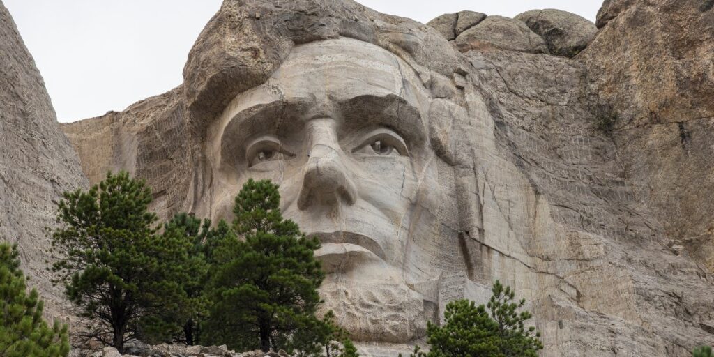 Abraham Lincoln on Mount Rushmore